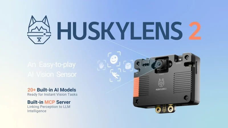 DFRobot HuskyLens 2 人工智能攝像頭模組 1 DFRobot HuskyLens 2 人工智能攝像頭模組